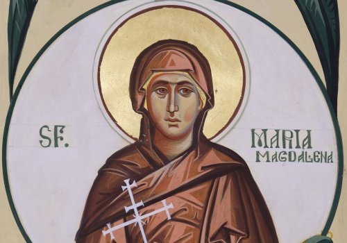 Sfânta Mironosiţă  şi întocmai cu Apostolii Maria Magdalena;  Sfânta Cuvioasă Muceniţă Marcela