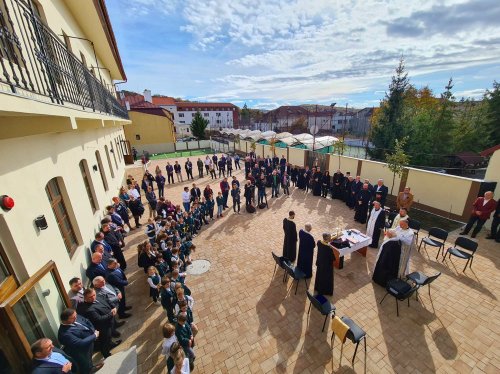 Inaugurarea Centrului social‑educativ „Grigore Pletosu” din Bistrița
