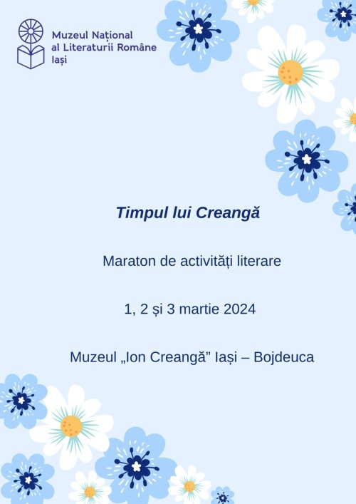 Ion Creangă omagiat prin activități educative la Iași