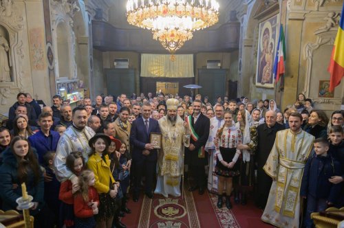 Sărbătoare într‑o comunitate românească din Italia