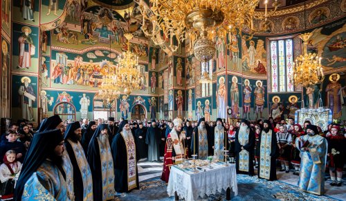 Daruri duhovnicești de mare preț la hramul Mănăstirii Sihăstria Putnei