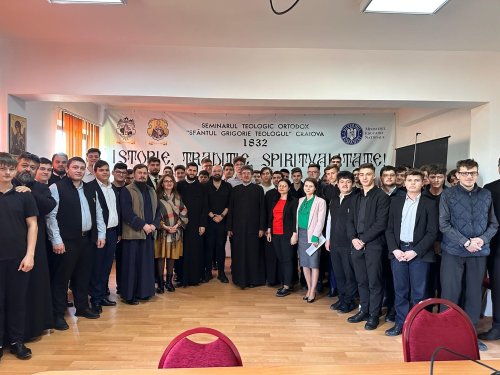 Activitate antidrog la Seminarul Teologic Ortodox din Craiova