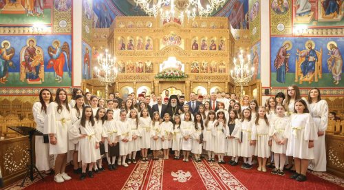 Concert pascal în catedrala din Focșani