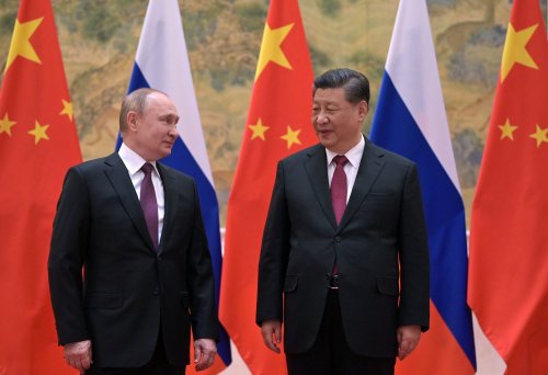 A patra vizită rusă în China