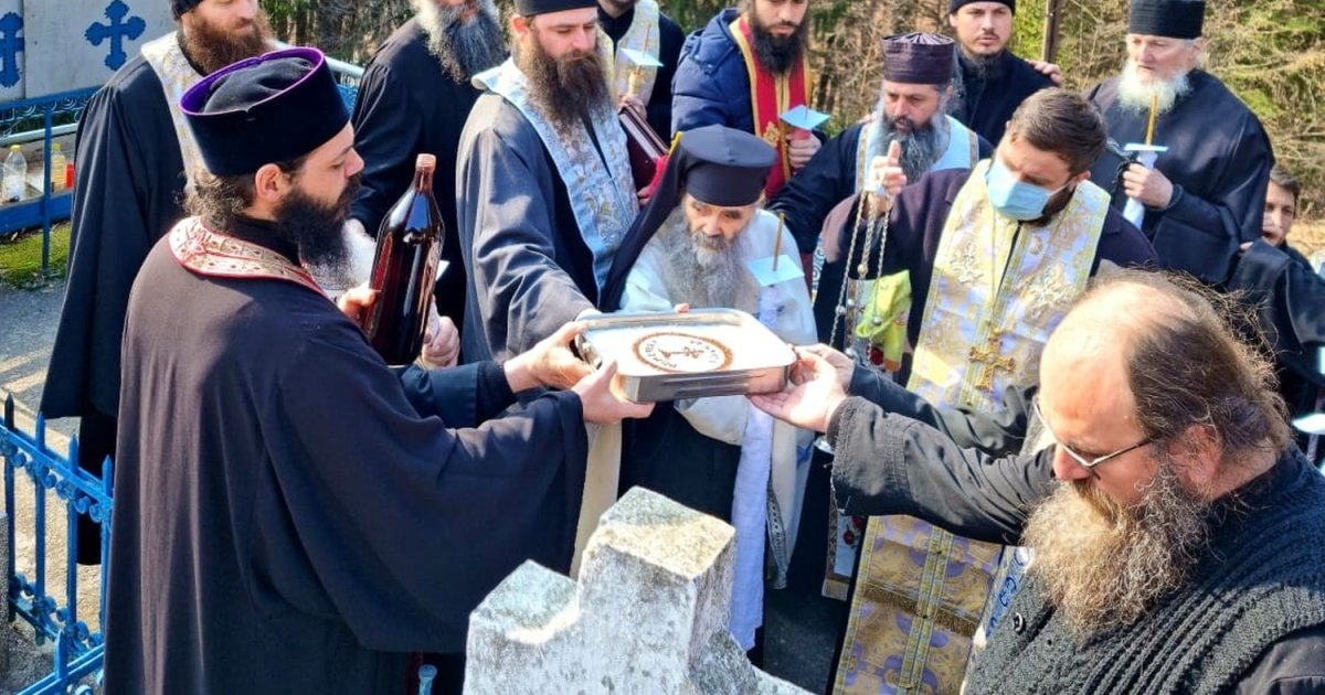 Pomenirea Episcopului Gherasim Saffirin la Mănăstirea Frăsinei