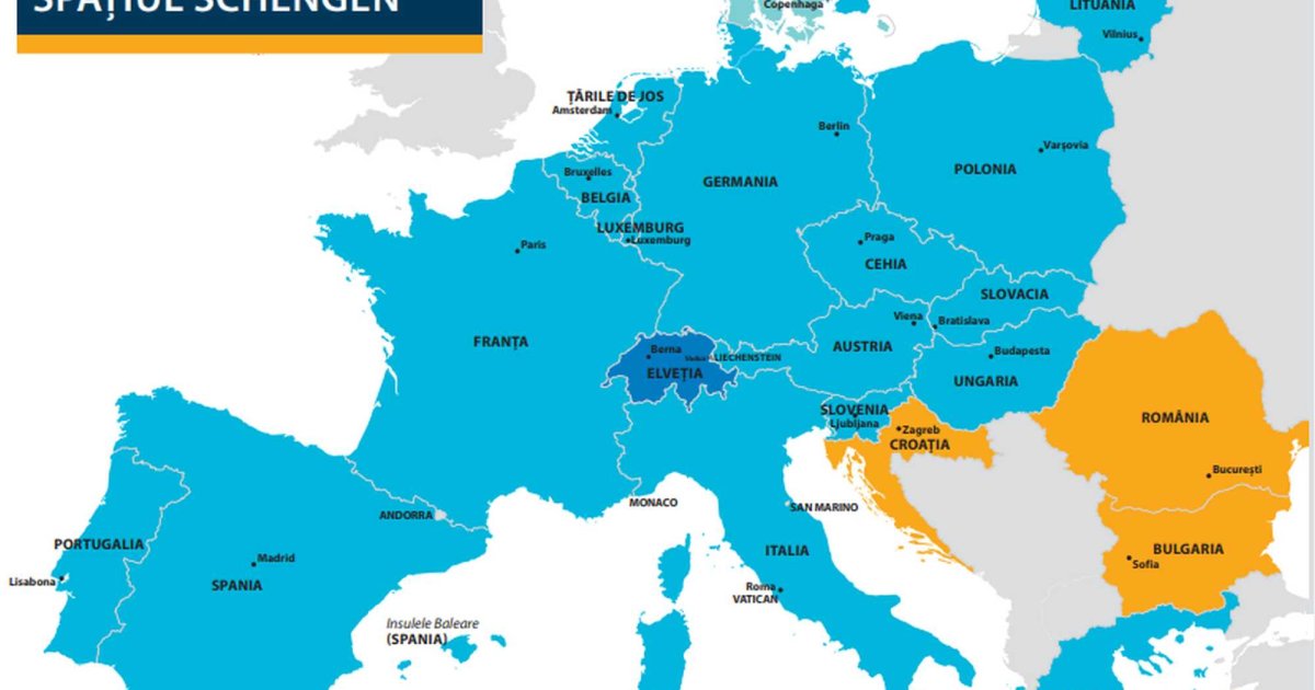 România și Bulgaria Speră încă La Aderarea La Schengen