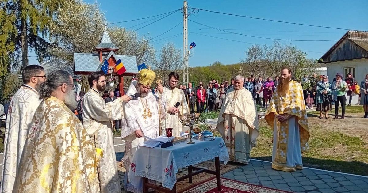 Altarul de vară al Parohiei Zbereni a fost sfințit