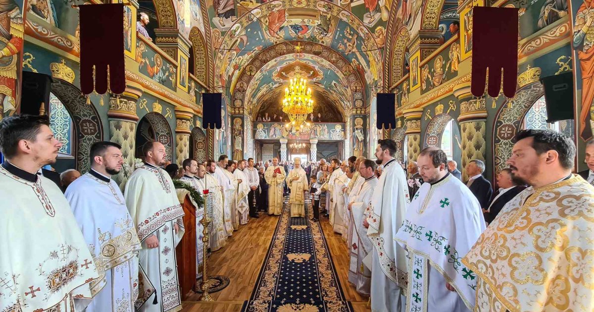 Binecuvântarea lucrărilor de la Biserica „Sfânta Treime” din Bobâlna