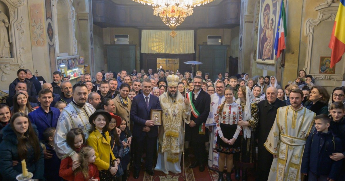 Sărbătoare într‑o comunitate românească din Italia