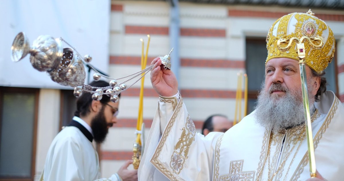 Binecuvântare arhierească la Mănăstirea Radu Vodă