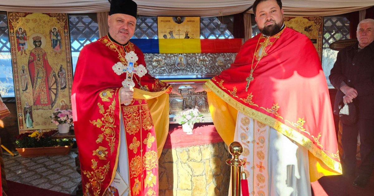 Binecuvântare arhierească la Biserica „Sfânta Ecaterina” din