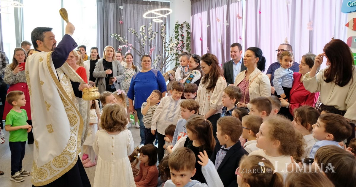 Rugăciune la hramul Grădiniței Patriarhiei Române