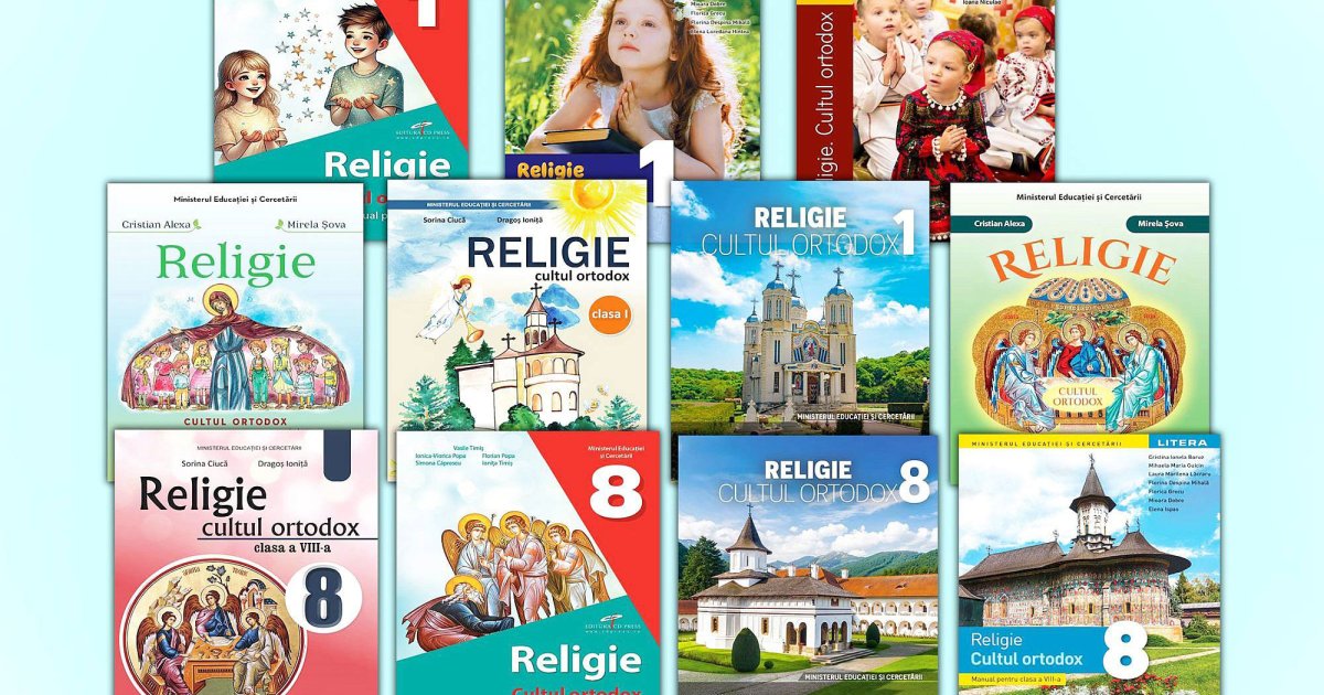 Mai multe manuale școlare noi de religie pentru clasele I‑a și a VIII‑a ...