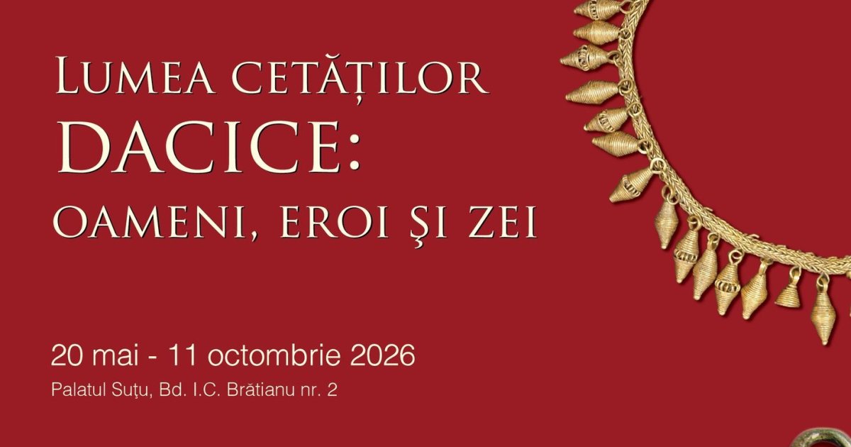 Expoziție despre daci și fortificațiile lor