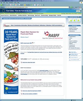 SARAF, sistemul de alertă rapidă pentru alimente şi furaje din UE 94847