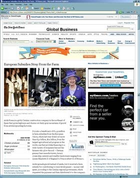 Regina Marii Britanii, printre beneficiarii subvenţiilor europene din agricultură 94852