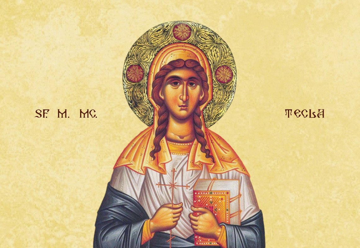 Sfânta Tecla, prima muceniţă a lui Hristos 185087