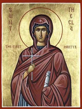 Sfânta Tecla, prima muceniţă a lui Hristos 95397