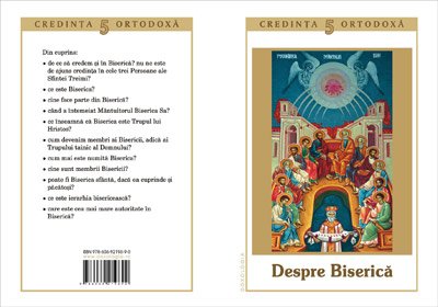 Prezentare de carte: Despre principiile eclesiologice de fiinţare şi lucrare a Bisericii în lume 95527