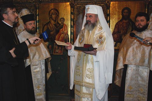 Moaştele Sfântului Grigorie de Nazianz au fost primite în Paraclisul patriarhal 95539