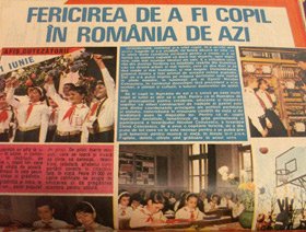 „Cutezătorii“, ianuarie 1988: „Copilărie fericită în Epoca de Aur a ţării“ 96315