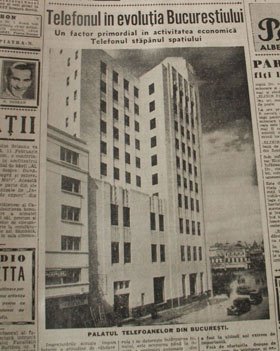 În 1940, „în reţeaua «Societăţii de telefoane» erau 102.288 posturi în toată ţara“ 96531