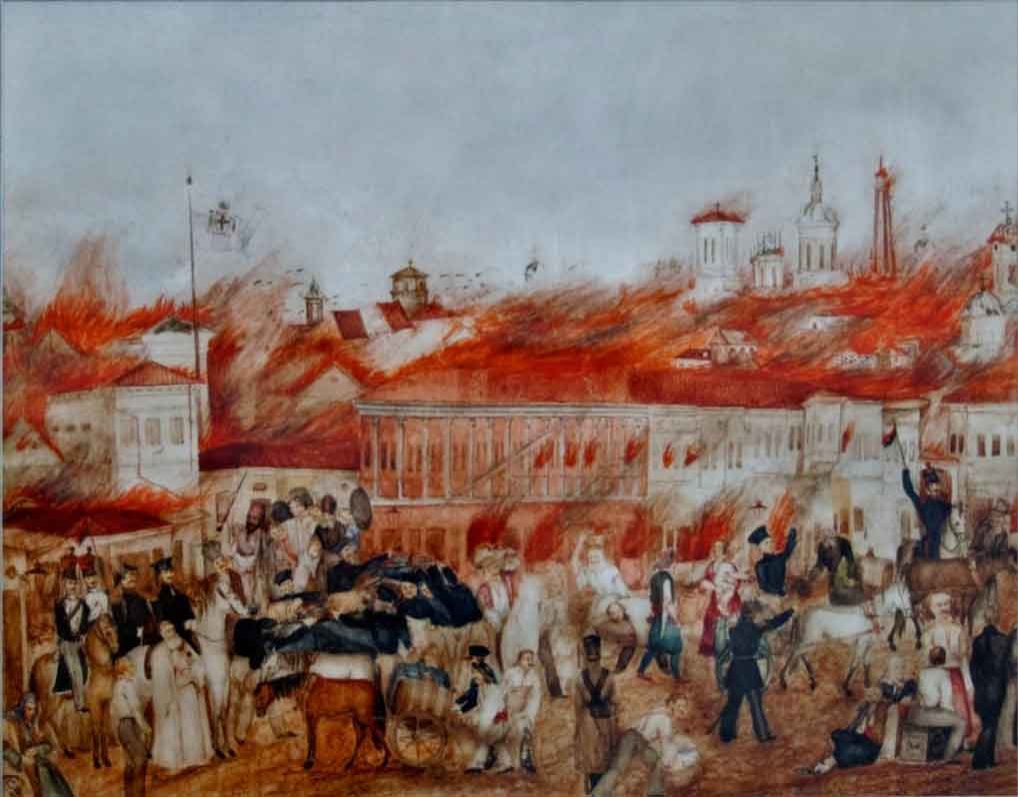 12 biserici au ars în Focul cel mare din 1847 96729