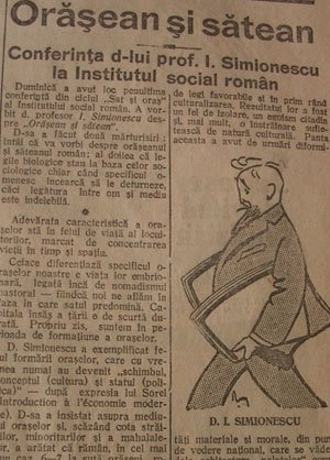 „Încă nu am ajuns la starea de a deveni popor de orăşeni” 97002