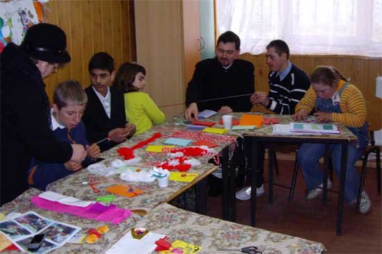 Mărţişorul din sufletul copilului, la parohia Pechea IV din Arhiepiscopia Dunării de Jos 97034