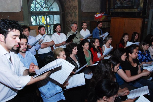 Compozitorul Achim Stoia comemorat la Biserica „Buna Vestire“ din Iaşi 98374