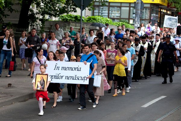 „Marşul vieţii” pentru copiii avortaţi 98395