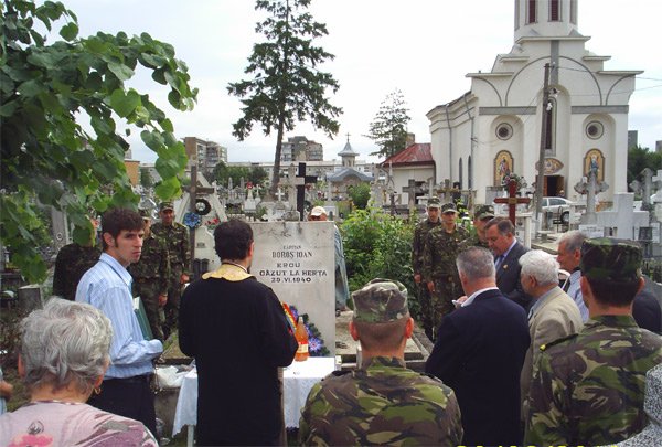 Pomenirea unui erou al Armatei Române 98906