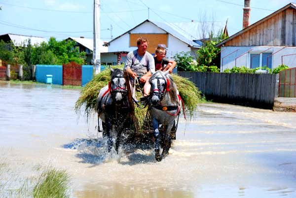 Inundaţiile au afectat grav infrastructura rurală 99040