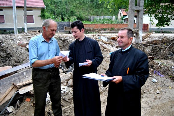 Sinistraţii din Banat au primit ajutoare 99492