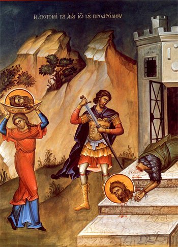 Învăţătorul pocăinţei primeşte mucenicia de la Irod 99903