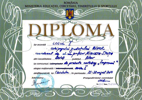 Proiect antidrog al elevilor din Beiuş 100157