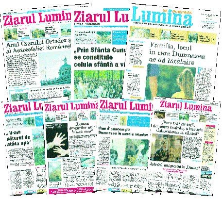 Al VI-lea an de apariţie neîntreruptă a publicaţiilor „Lumina“ 100546