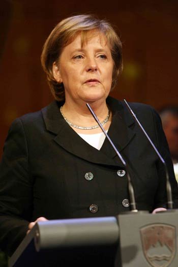 Cancelarul Germaniei, în vizită în România 100875