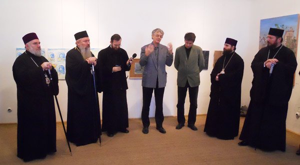 Vernisajul expoziţiei „Et in Athos ego“ la Alba Iulia 101121