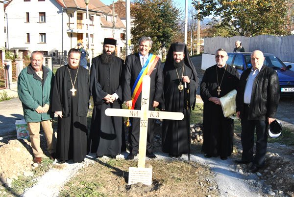 Piatră de temelie pentru biserica din Teiuş 101161