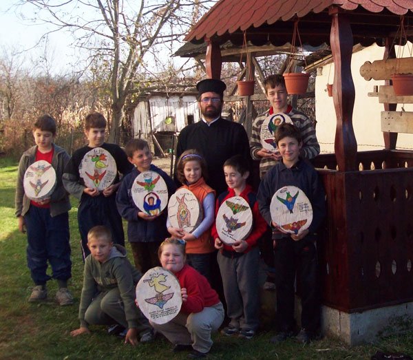 Cerc de desen pe lemn în Parohia Rohani 101559