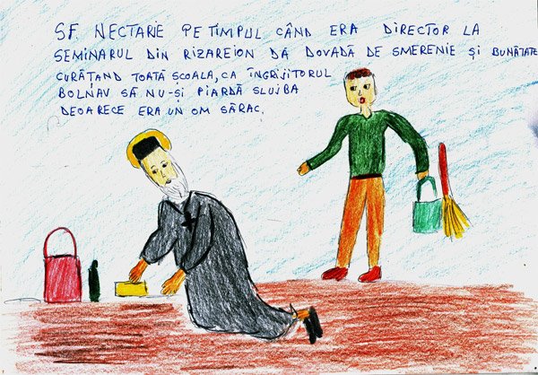 „Aş vrea să am toate calităţile Sfântului Nectarie“ 101622