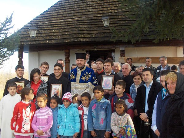 Cântări bizantine la biserica de lemn din Ersig 101913