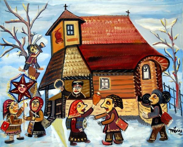 La colindat, cu bucurie şi naivitate de artist 102642