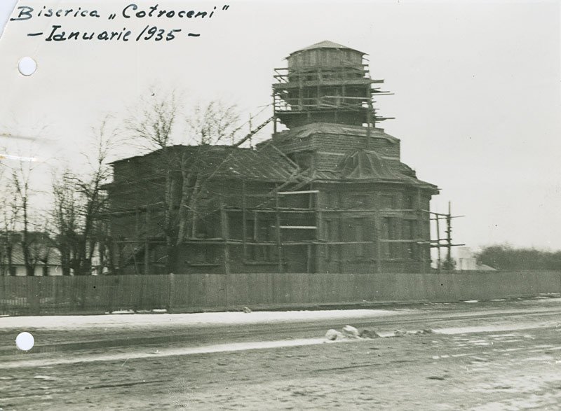 Zidirea Bisericii „Sf. Vasile“ – Cotroceni 102706