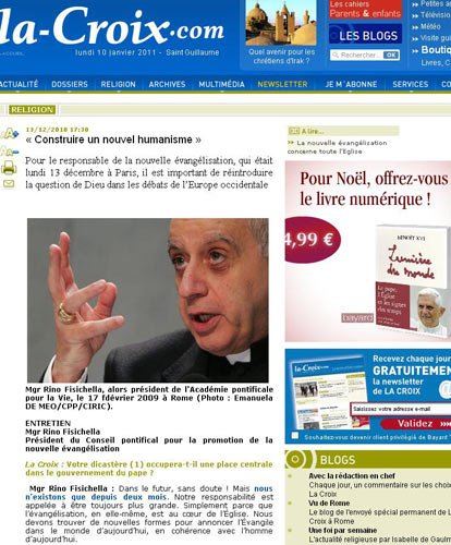 „Să construim un nou umanism“ 102841