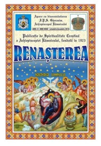 A apărut ultimul număr pe 2010 al revistei „Renaşterea“ 103002