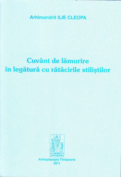 Nouă apariţie la Editura Arhiepiscopiei Timişoarei 103449