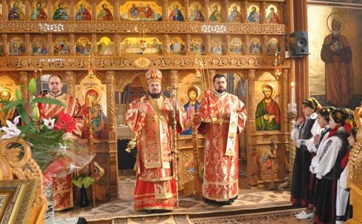 Slujbă arhierească în Parohia Cizer 104554