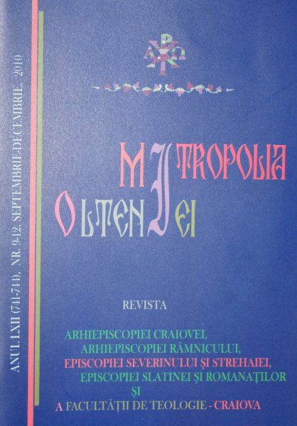 Un nou număr al revistei „Mitropolia Olteniei“ 104619